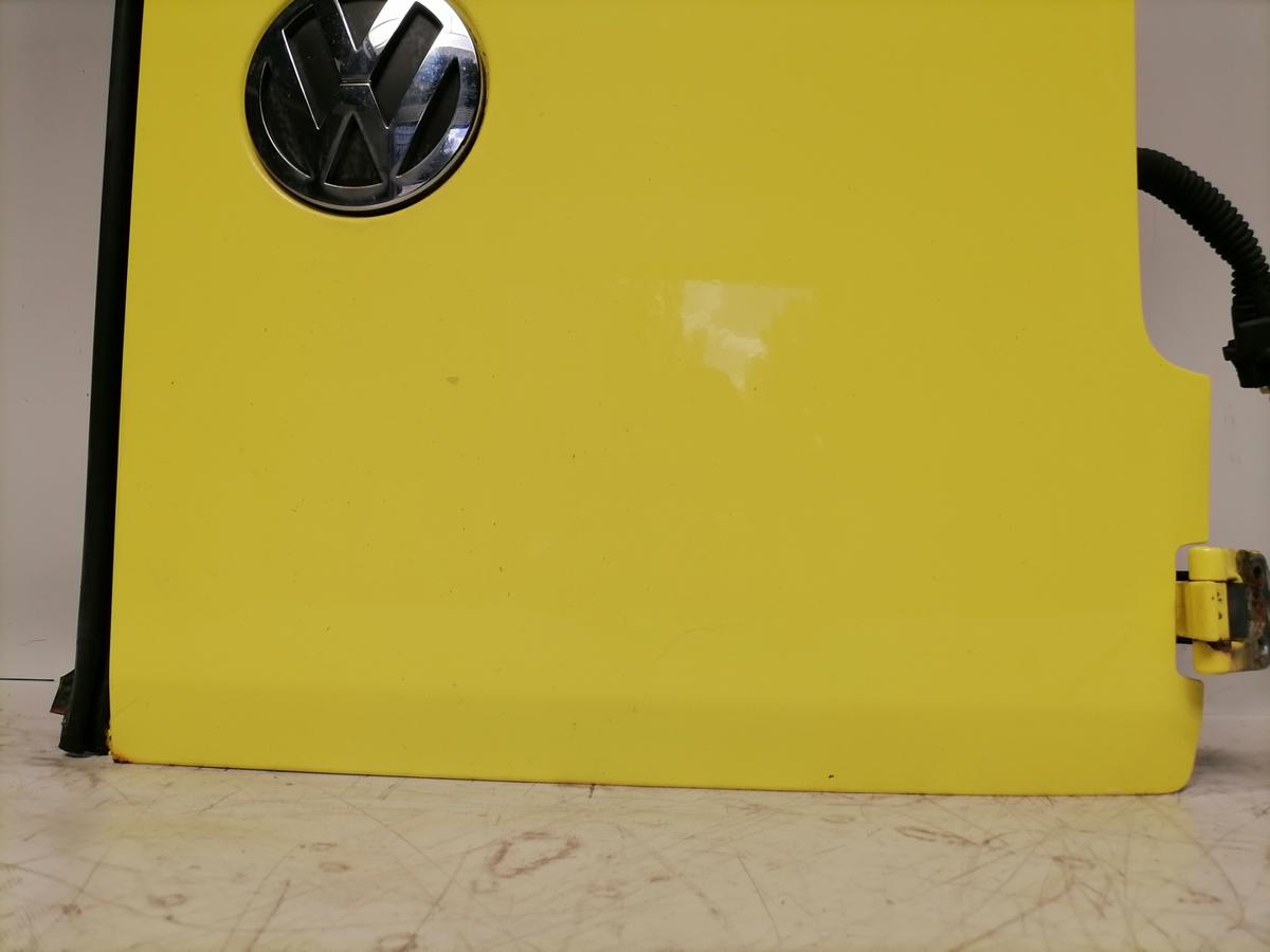 VW Caddy 2K original Fl&uuml;gelt&uuml;r rechts mit Scheibe Gelb Bj.2007